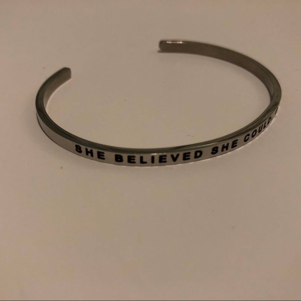 “She Believed She Could, So She Did” Mantra Band